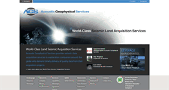 Desktop Screenshot of acousticgeo.com